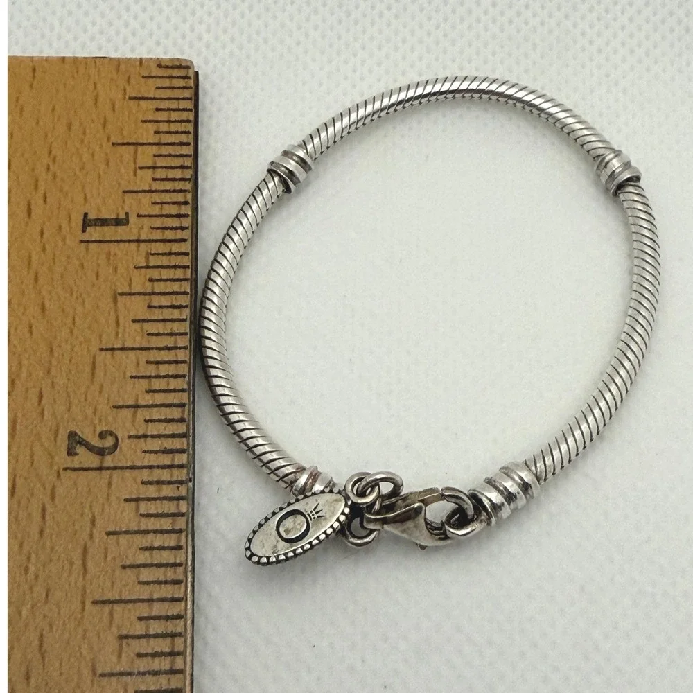 Authentic Pandora Moments Sterling Bracelet ,Lobster Clasp